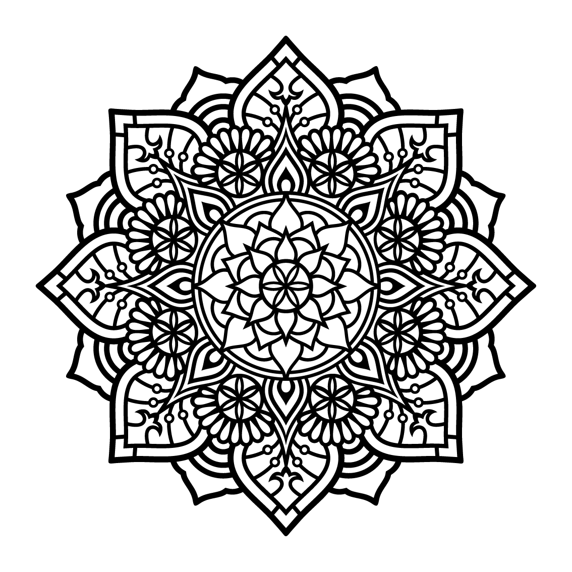 ניצוץ הבריאה - מנדלה מעוגלת