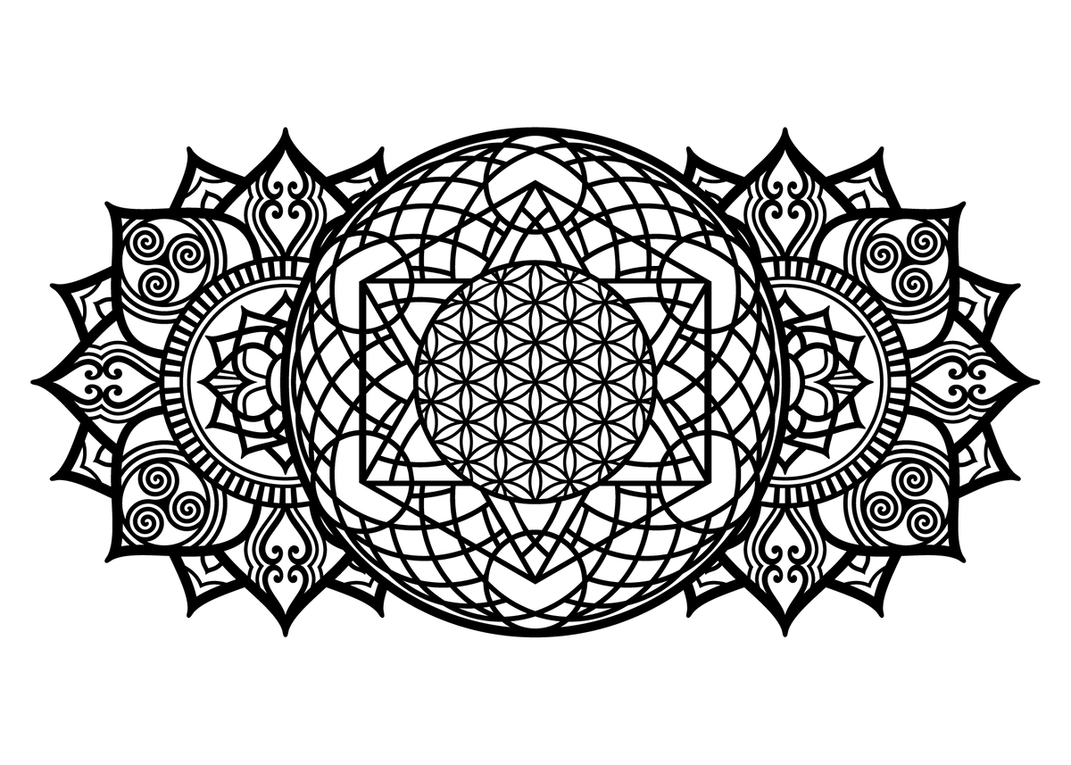 מקודשת - מנדלה מאורכת