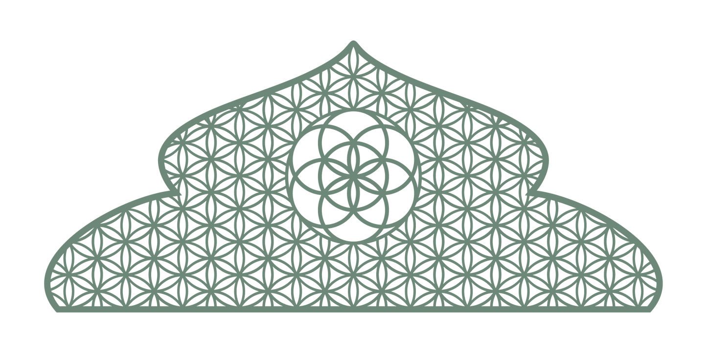 כתר מיטה -המקדש האישי - פרח החיים