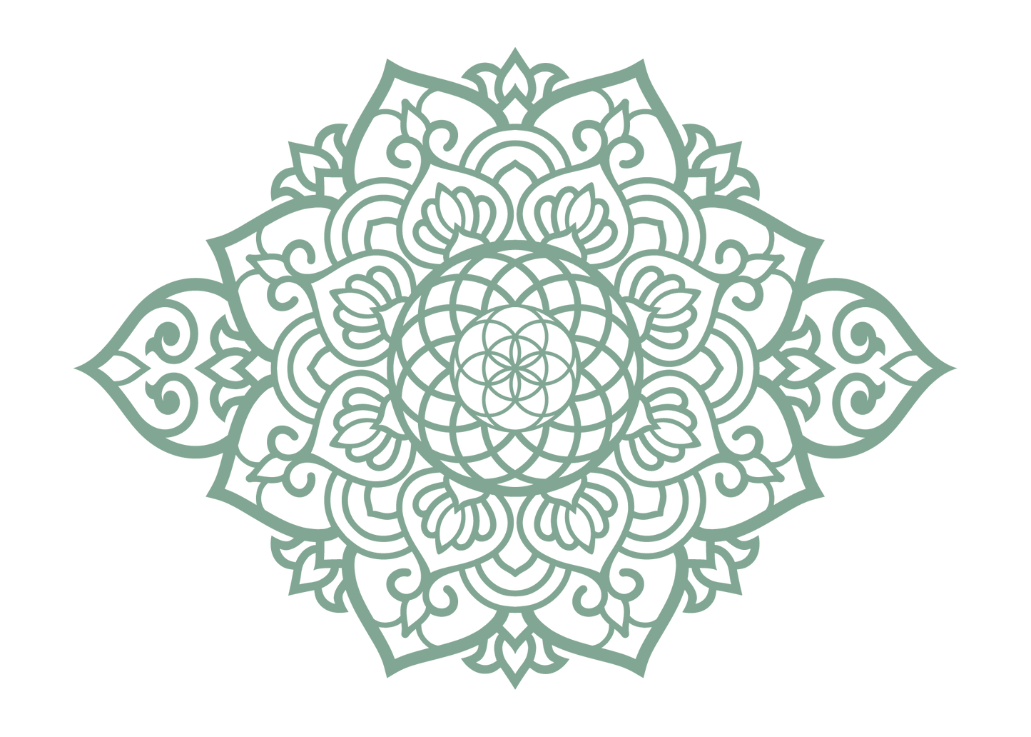 אחדות - מנדלה מאורכת