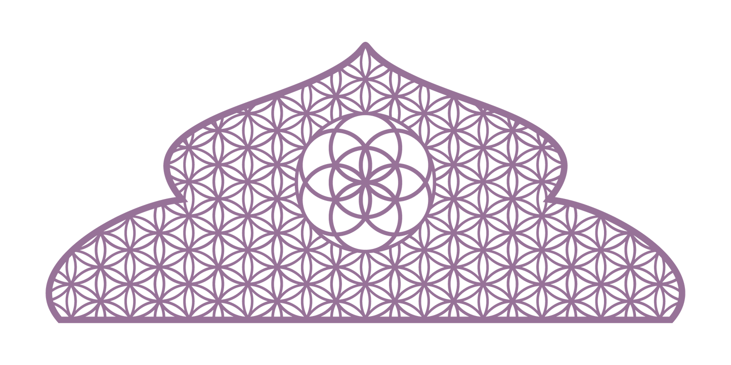 כתר מיטה -המקדש האישי - פרח החיים