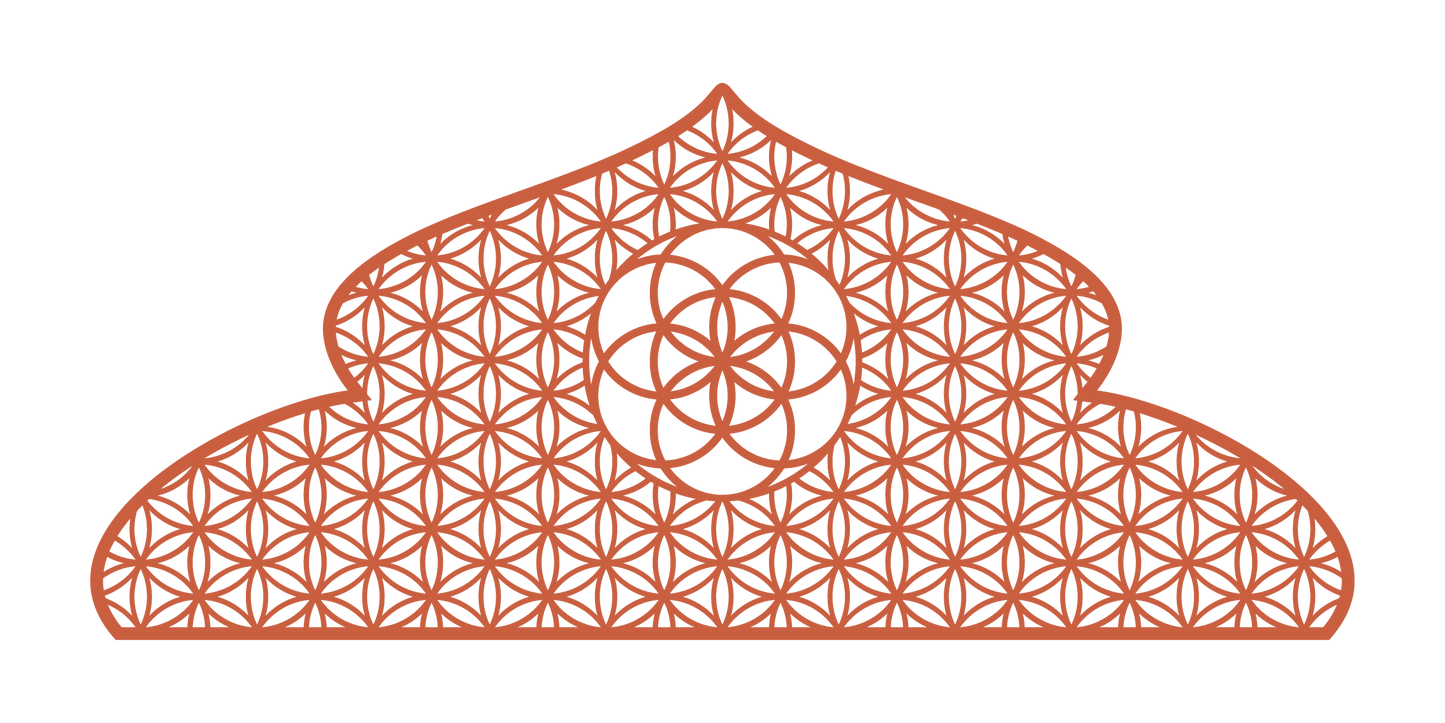 כתר מיטה -המקדש האישי - פרח החיים