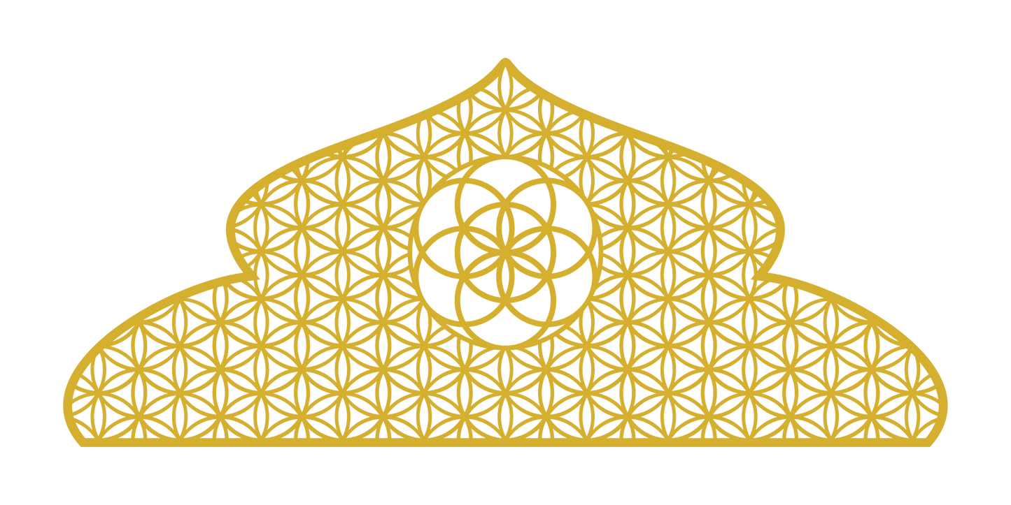 כתר מיטה -המקדש האישי - פרח החיים