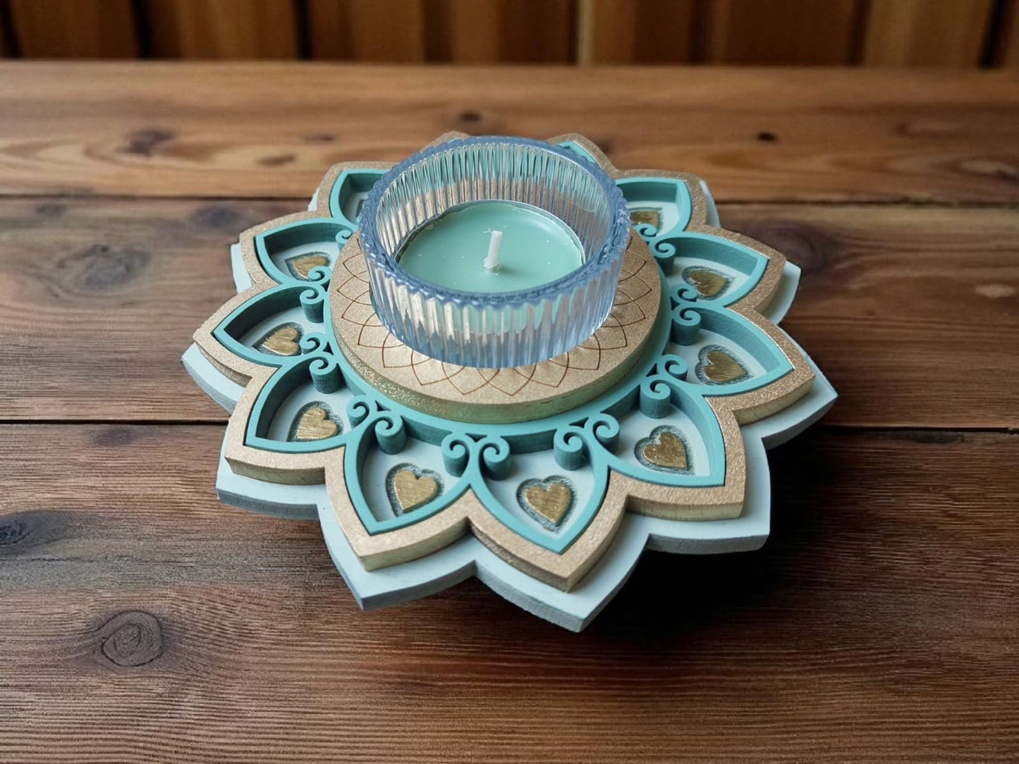 פמוטי אור-לב פתוח