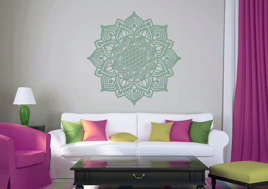 השמש העולה - מנדלה מעוגלת